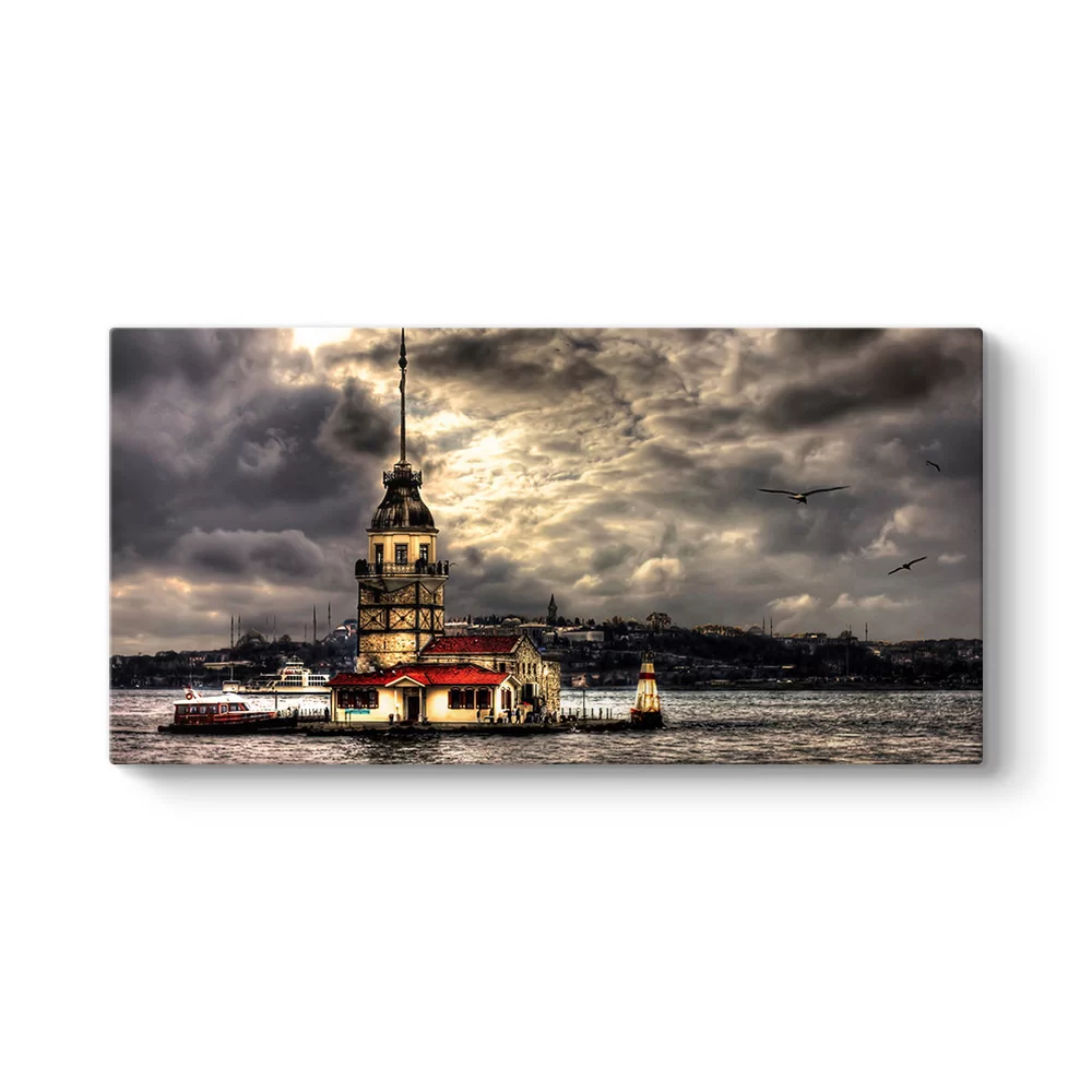 Kız Kulesi HDR Tablo - Model 5